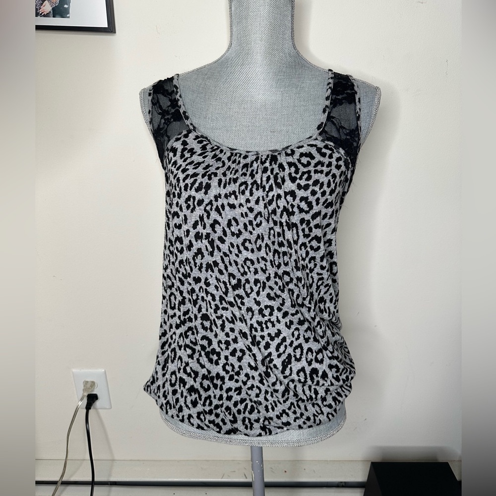 Leopard tank top